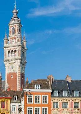 Photo de Lille cliquable qui renvoie sur sa page