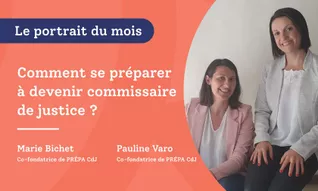 Image Portrait Preuvéo Prépa CdJ Marie Bichet et Pauline Varo
