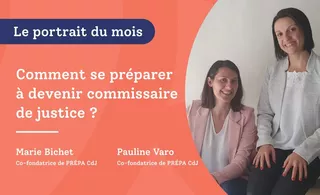 Image Portrait Preuvéo Prépa CdJ Marie Bichet et Pauline Varo