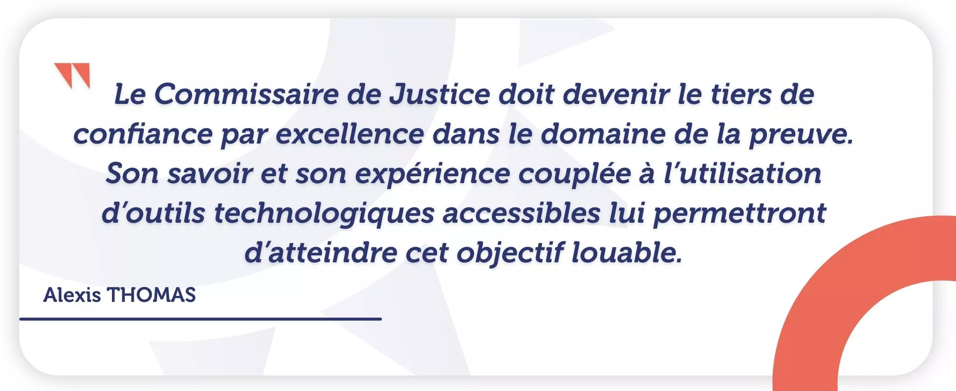 Huissier et nouvelles technologies
